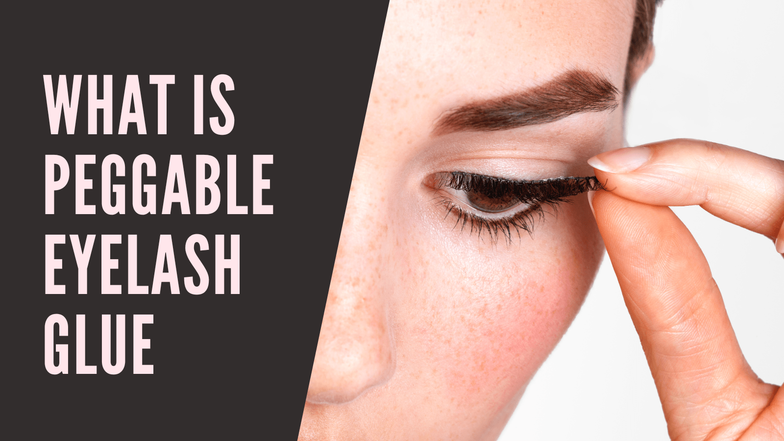 What is Peggable Eyelash Glue