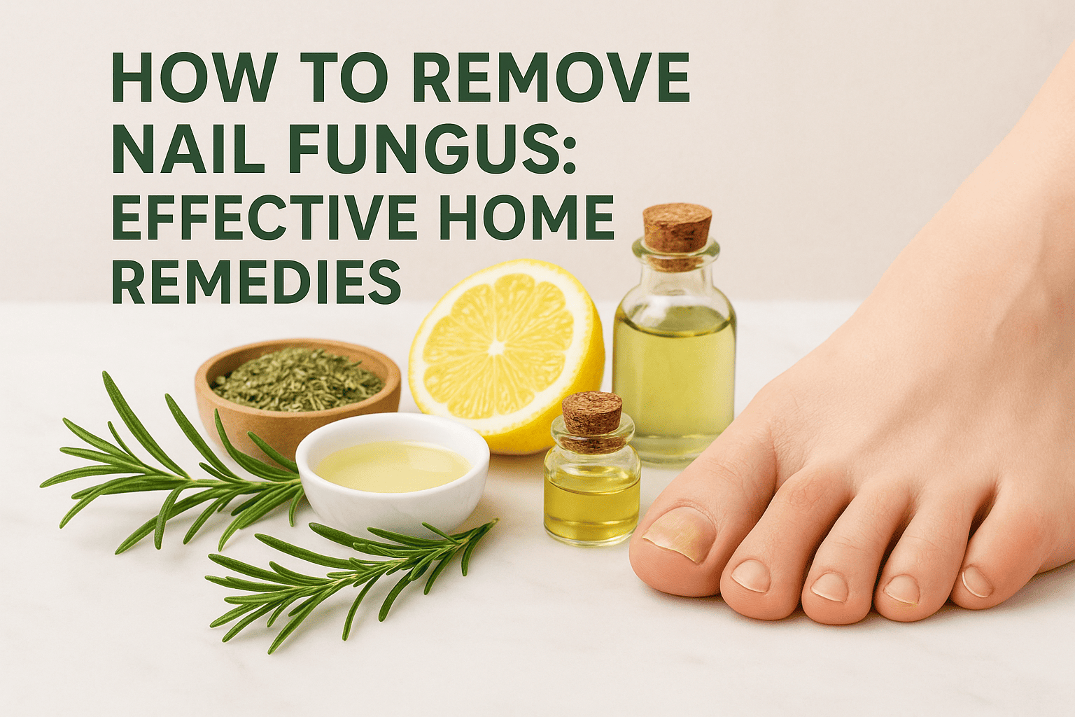 how to remove fangus